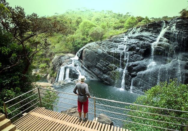 Wasserfall auf Sri Lanka