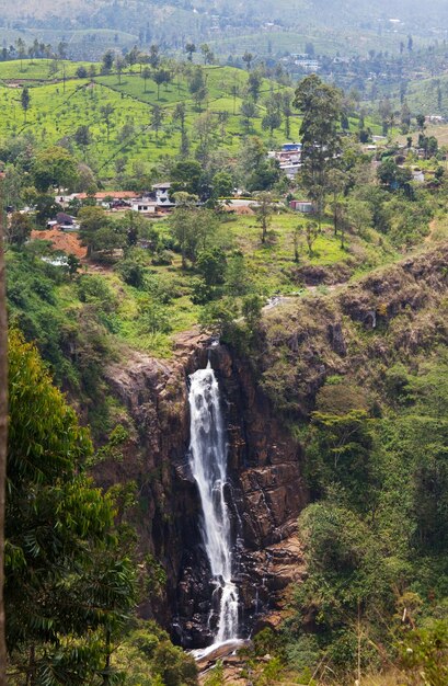 Wasserfall auf Sri Lanka