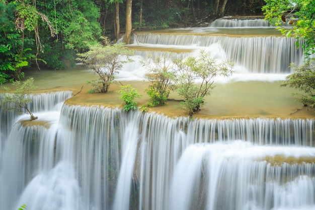 Wasserfall Huay Mae Kamin im Nationalpark Khuean Srinagarindra