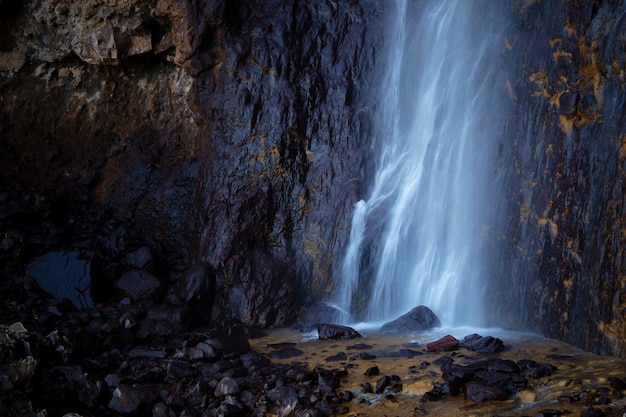 Wasserfall im Berg Aragats