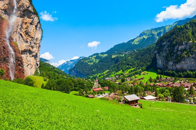 Wasserfall im Lauterbrunnental Schweiz