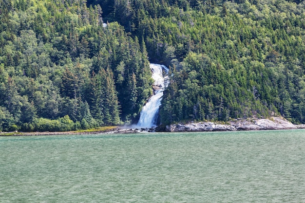 Wasserfall in Alaska