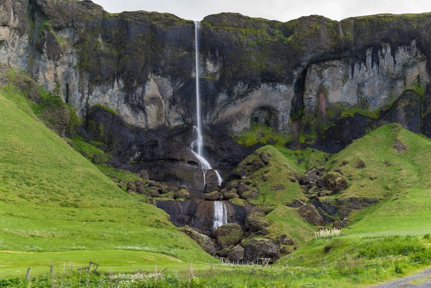 Wasserfall in Island