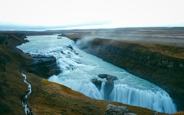 Wasserfall in Island