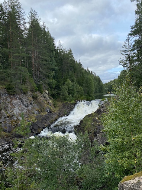 Wasserfall in Karelien