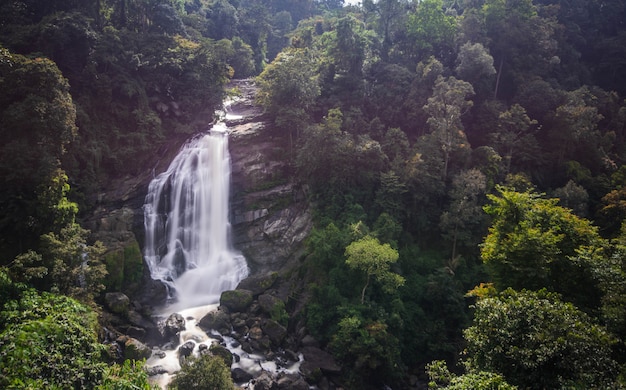 Wasserfall in Munnar, Kerala, Indien