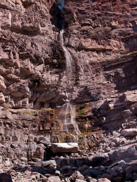 Wasserfall in Ouray, Colorado.