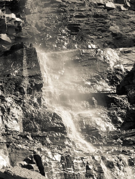 Wasserfall in Ouray, Colorado.