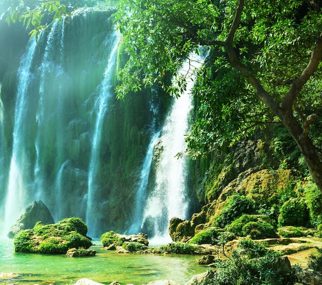 Wasserfall in Vietnam