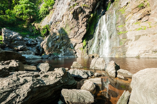 Foto wasserfall khlong lan des natürlichen parks