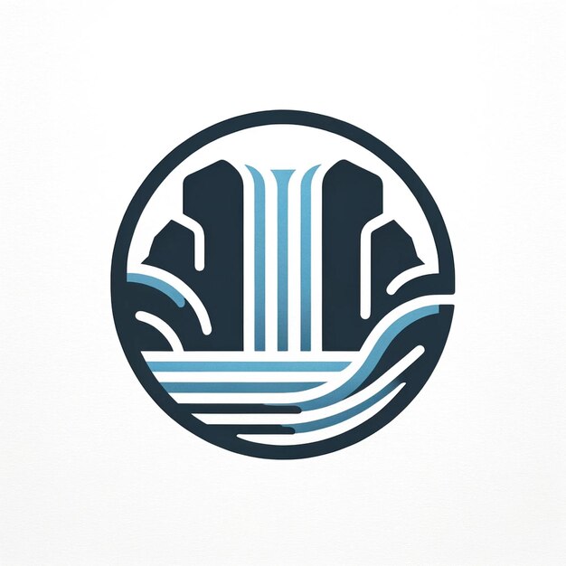 Wasserfall-Symbol