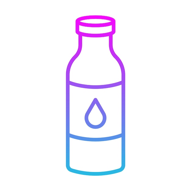 Wasserflaschen-Symbol