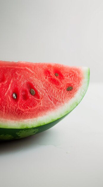 Wassermelone auf hellem Hintergrund