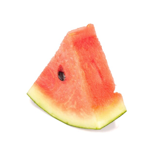 Wassermelone auf weißem Hintergrund