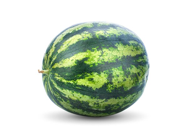 Wassermelone getrennt auf weißem Hintergrund