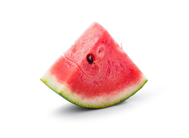 Wassermelone getrennt auf weißem Hintergrund