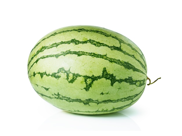 Wassermelone getrennt auf weißem Hintergrund