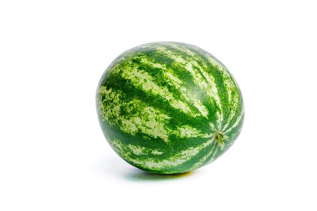 Wassermelone getrennt auf weißem Hintergrund