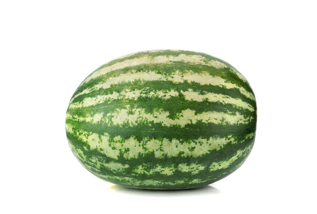 Wassermelone isoliert auf weiß
