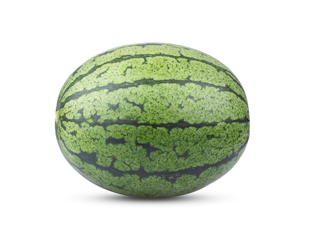 Wassermelone isoliert auf weiß