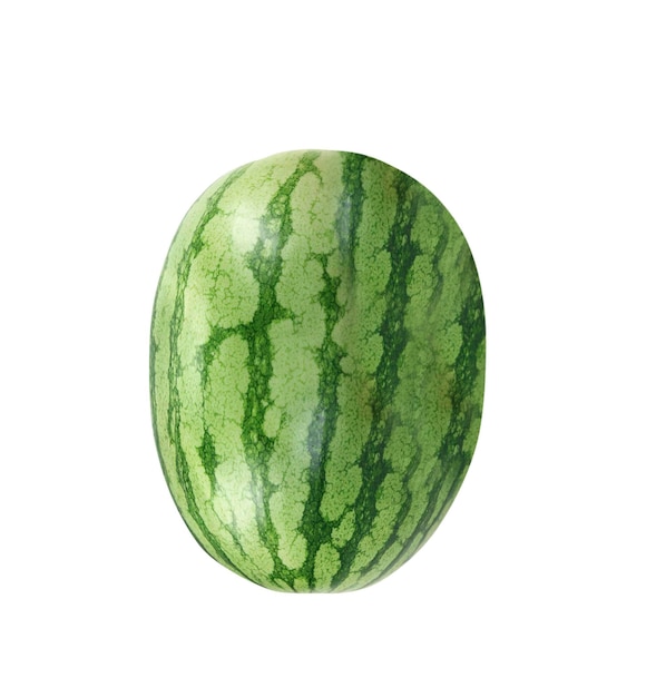 Wassermelone isoliert auf Weiß