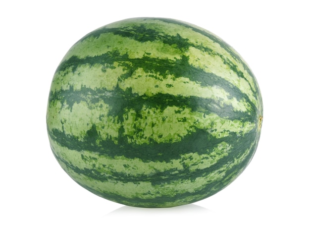 Wassermelone isoliert auf weißem Hintergrund