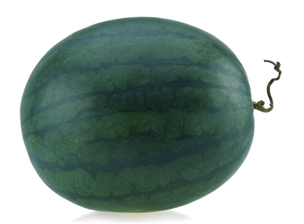 Wassermelone lokalisiert auf weißem Hintergrund