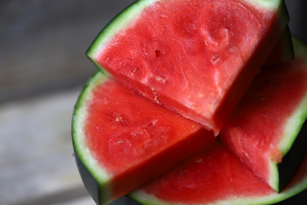 Wassermelone Scheiben Wassermelone