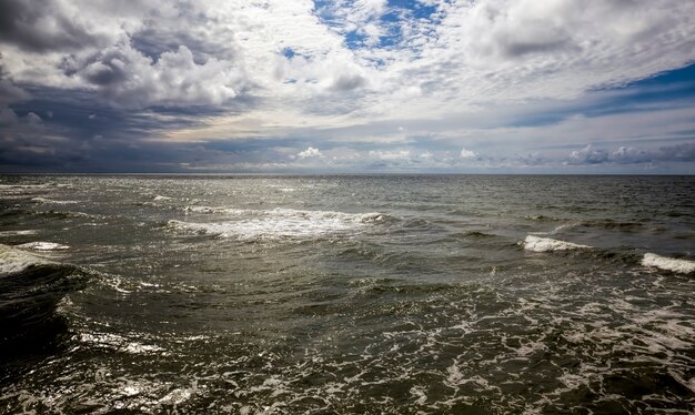 Wasseroberfläche auf dem Meer