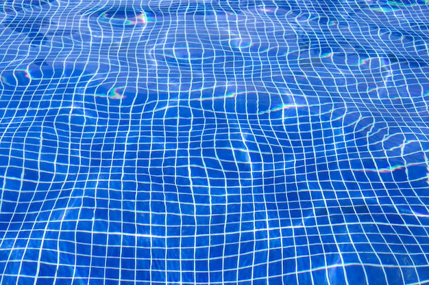 Wasserschwimmbadoberfläche für Hintergrund.