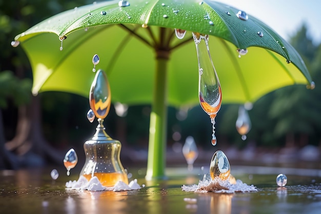 Wassertröpfchen, Spritzer, Spezialeffekte, kreative Designelemente, Hintergrundtapeten