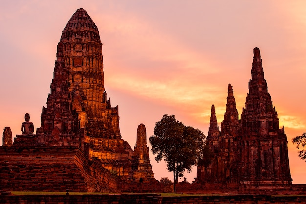 wat chai wattanaram templo ayutthaya patrimonio de la humanidad Tailandia