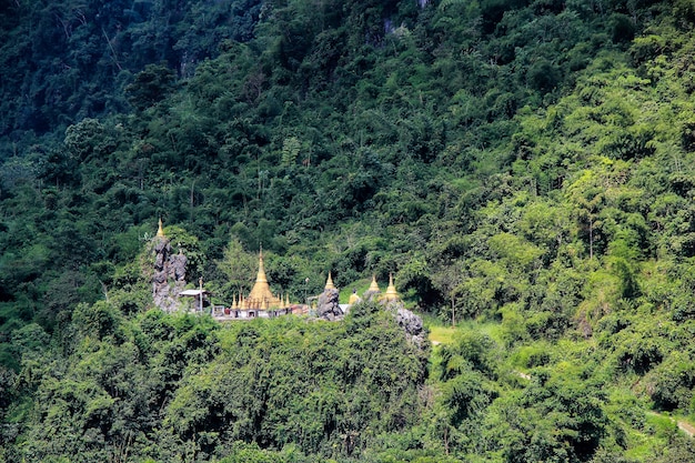 Wat chedi thong de mianmar