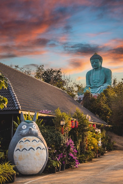 Wat Doi Prachan Mae Tha ou Wat Phra That Doi Phra Chan em Lampang Tailândia