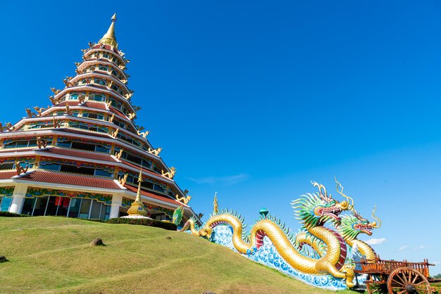 Wat Huay Pla Kang en Chiang Rai Tailandia