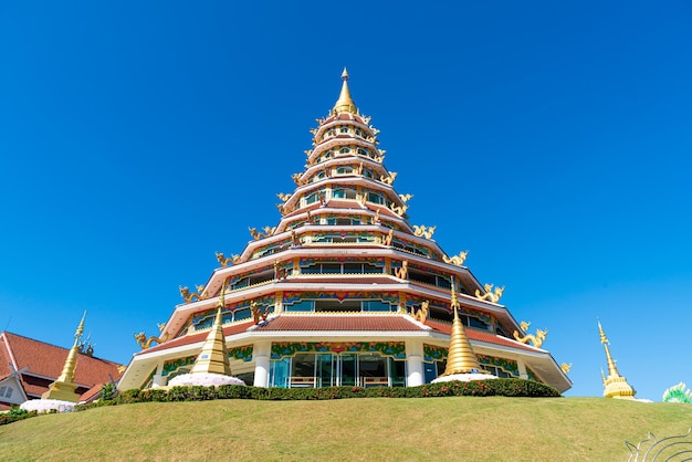 Wat Huay Pla Kang in Chiang Rai Thailand