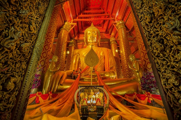 Wat Phanan Choeng Tempel in Ayutthaya Thailand