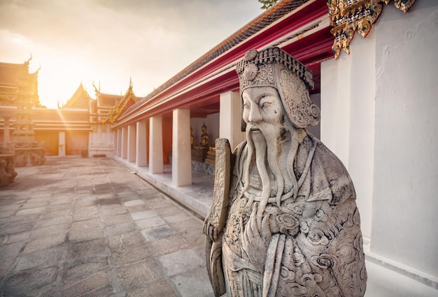 Wat pho em Bangkok Tailândia