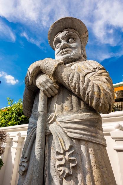 Wat Pho ist der berühmteste Tempel Thailands für Touristen in Bangkok, Thailand