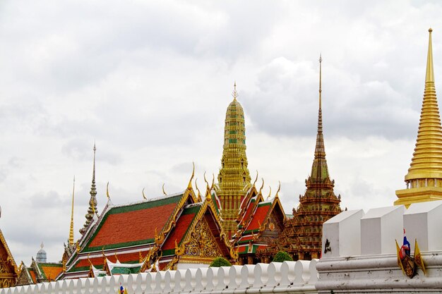 Wat phra kaew Grande palácio Bangkok Tailândia