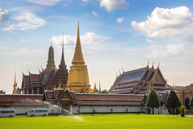 Wat Phra Kaew Tempel des Smaragdbuddha in Bangkok, Thailand