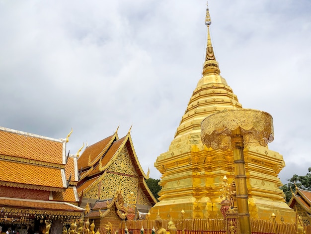 Wat Phra que Doi Suthep é um templo budista e atração turística em Chiang Mai, Tailândia