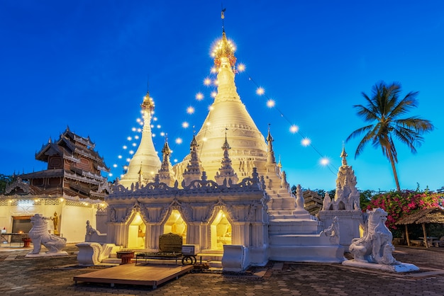 Wat Phra That Doi Kong Mu. Mae Hong Son, Thailand