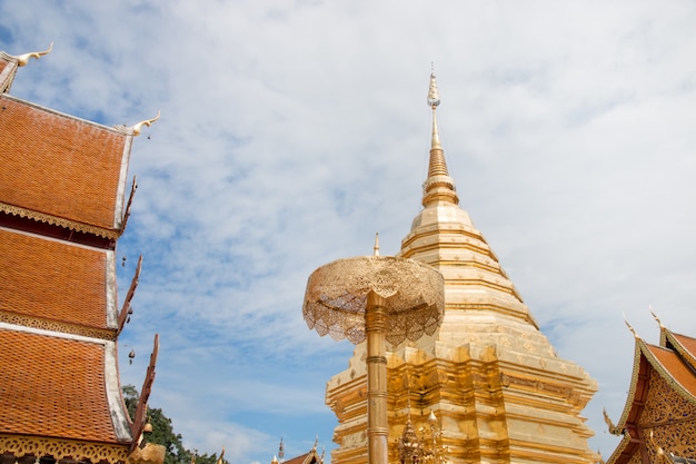 Wat Phra That Doi Suthep in Chiang Mai, Thailand.