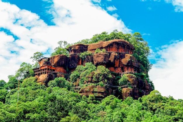 Wat Phu Tok na província de Bungkan, Tailândia