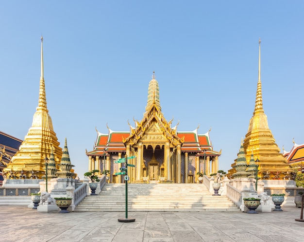 Wat pra kaew, grande palácio