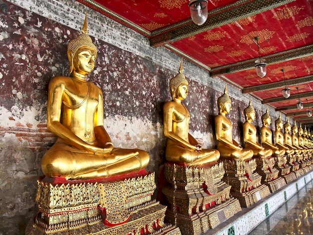 Wat Suthat Thepphawararam ist ein königlicher Tempel der ersten Klasse in Bangkok. Der Bau des Tempels wurde 1847 abgeschlossen. Bangkok. Thailand