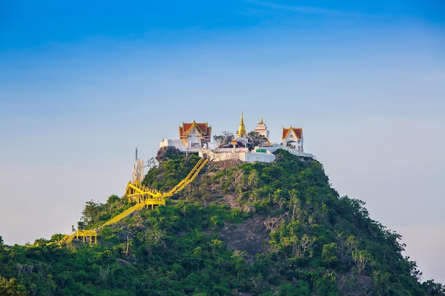 Wat Thammikaram Hügel Prachuap Khiri Khan Thailand