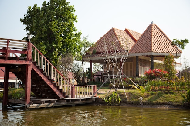 Waterfront home.