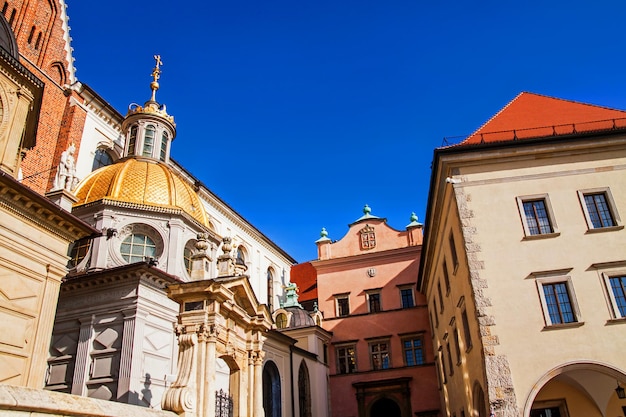 Wawel-Hügel mit Kathedrale in Krakau